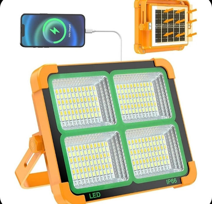 پژکتور شارژی PAMA ظرفیت ۱۲۰۰ وات با ۴ باتری مگنتی